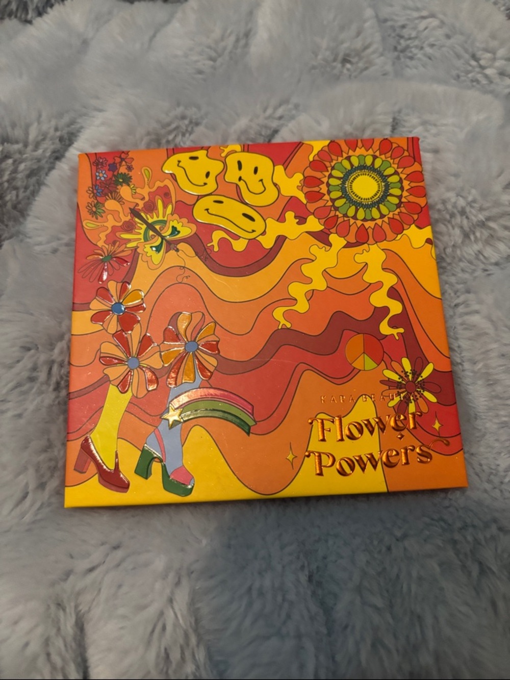 Kara Beauty Flower Powers Eyeshadow Palette - Vibrant Orange & Yellow Shades